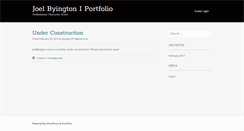 Desktop Screenshot of joelbyington.com