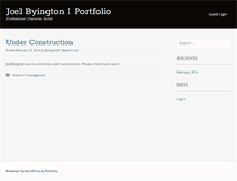Tablet Screenshot of joelbyington.com